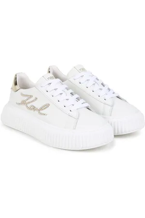 Karl Lagerfeld Rhinestone embellishment trainers