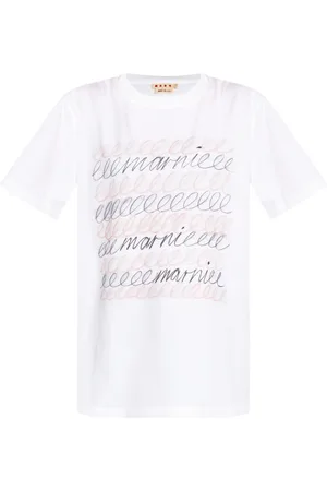 Marni Logo-print cotton t-shirt