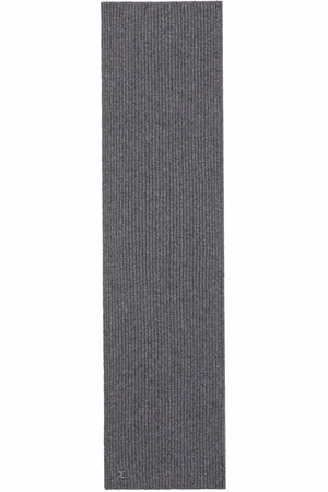 Courrèges Ribbed wool scarf
