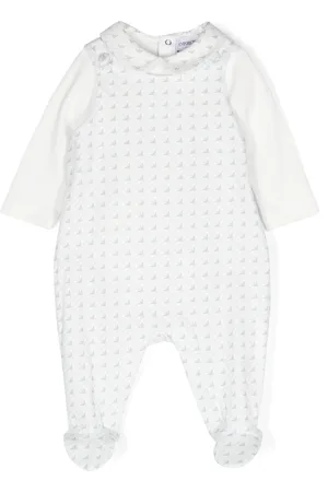 Emporio Armani Logo-print babygrow set