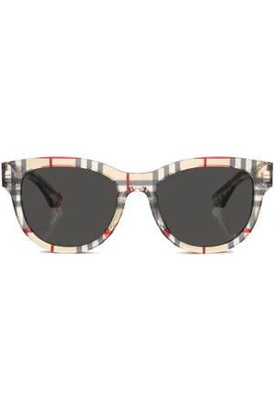 Burberry Vintage Check pantos-frame sunglasses