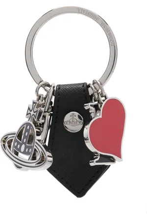 Vivienne Westwood I Love Orb-charm keyring
