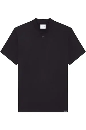Courrèges Volcano logo-appliqué cotton T-shirt