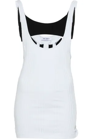 The Attico Layered cotton tank top
