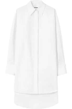 Jil Sander Long-sleeve cotton shirt dress