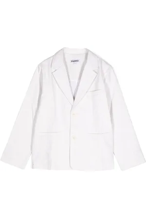 Kindred Single-breasted hemp-linen blend blazer