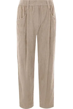 Brunello Cucinelli Straight-leg corduroy trousers