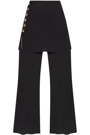 By Malene Birger Bolone skirted wide-leg trousers