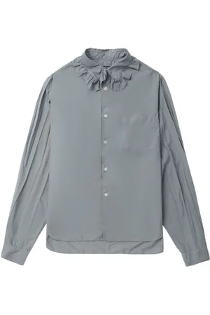 Comme des Garçons Ruffle-collar wide-sleeve shirt