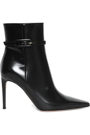 Gianvito Rossi Tokio 95mm leather ankle boots