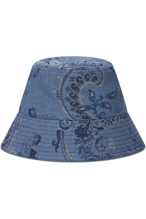 Etro Paisley-print denim bucket hat