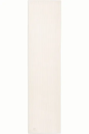 Courrèges Ribbed wool scarf