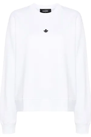 Dsquared2 Appliqué-logo cotton sweatshirt