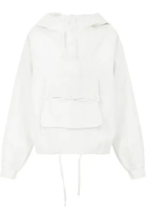 Maison Margiela Slouchy-hood linen jacket