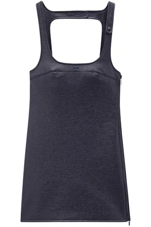 Courrèges Reedition vinyl mini dress