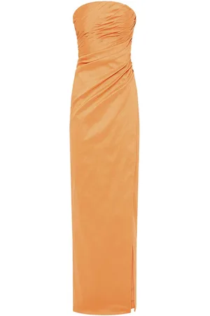 RACHEL GILBERT Mira strapless midi dress