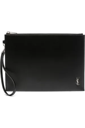 Saint Laurent Cassandre leather tablet case