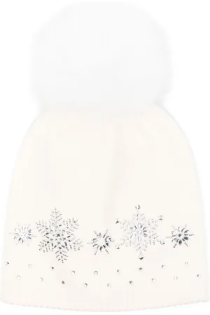 MONNALISA Pompom knitted beanie