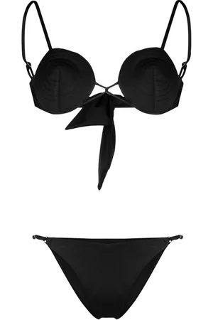 Noire Swimwear Tonal-stitch detail bikini set