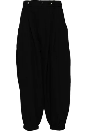 SONGZIO Balloon cropped-leg trousers
