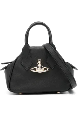 Vivienne Westwood Orb-plaque leather tote bag