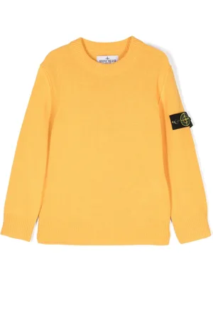 Stone Island Compass badge knitted jumper