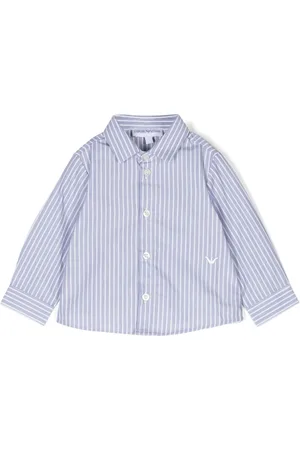 Emporio Armani Striped cotton shirt