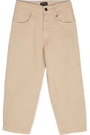 Emporio Armani Mid-rise tailored trousers