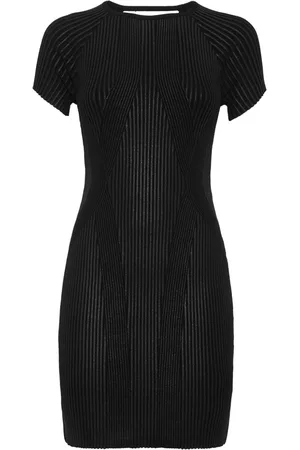 Philipp Plein Coated cut-out minidress