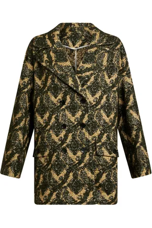 Etro Jacquard double-breasted coat
