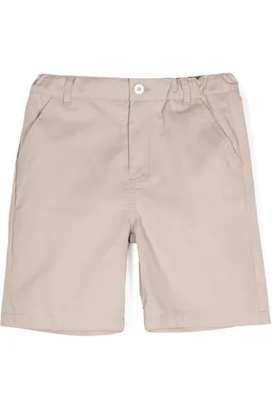 Kindred Elasticated-waistband straight-leg shorts