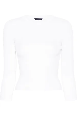 Balenciaga BB-pattern open-knit jumper