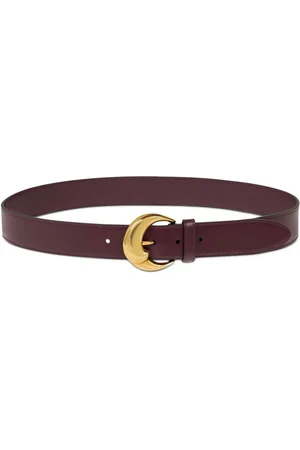 Etro Paisley-buckle leather belt