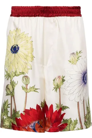 PIERRE-LOUIS MASCIA Floral-print bermuda shorts