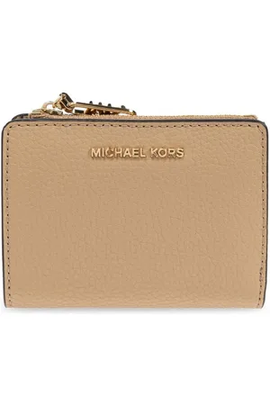 Michael Kors Logo-lettering leather wallet
