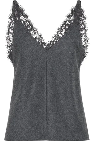 Brunello Cucinelli V-neck wool top