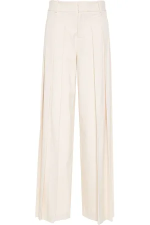 ALICE+OLIVIA Wide-leg pleated trousers