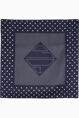 Ralph Lauren Polka-dot silk scarf