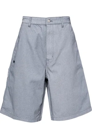 Izzue Logo-embroidered cotton cargo shorts