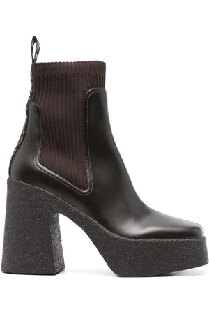 Stella McCartney Skyla 110mm logo-tape boots