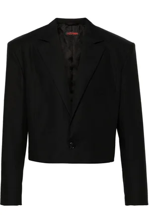 LU’U DAN Slashed cropped blazer