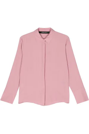 FEDERICA TOSI Classic-collar crepe shirt
