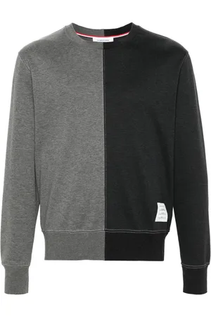 Thom Browne Colour-block cotton jumper