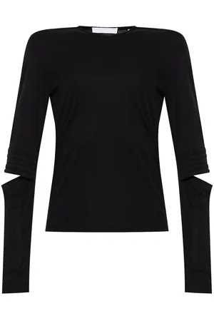 Helmut Lang Astro Crew split-elbow top