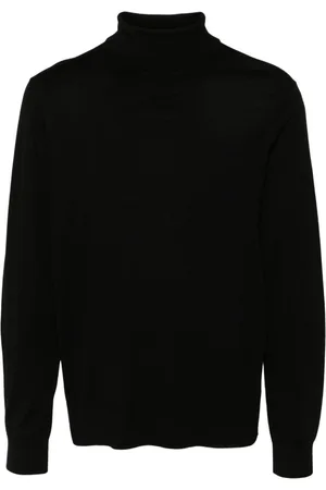 THEORY Roll-neck wool-blend jumper