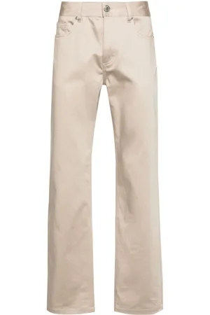 Ami Logo-patch straight trousers