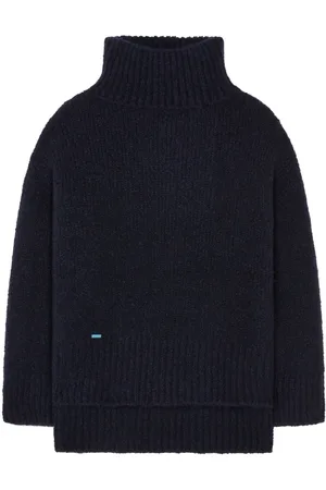 Alanui Logo-plaque knitted jumper