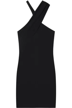 Courrèges Criss-cross jersey mini dress