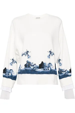 UNDERCOVER Graphic-print cotton sweatshirt