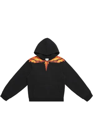 MARCELO BURLON Colordust Wings cotton hoodie
